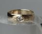 Preview: Ring aus 333er Gold mit Schmuckstein, Größe 58, Gewicht: 5,7g