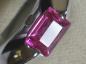 Preview: PIAGET Pink Saphir Diamant Weißgoldring, 750er Gold, Größe 54, Gewicht: 11,5g