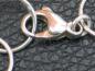 Preview: Ring Halskette aus 925er Sterlingsilber, Gewicht: 19,6g