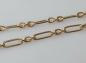 Preview: Halskette im Figarokettendesign aus 585er Gold, Länge 60,0 cm, Gewicht: 28,0g