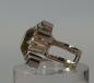 Preview: Juwelierarbeit Exclusiver Lemon Citrin Diamantring 750er Weißgold, Größe: 56, Gewicht: 27,0g