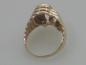 Preview: Unisex Ring "Hufeisen" mit Diamanten, 585er Gold, Größe 55, Gewicht: 6,7g