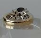 Preview: Ring "Black Diamond" 750er Gold mit 29 Diamanten, 4.5 ct., Größe 54, Gewicht: 11,3g