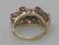 Preview: Antikschmuck Ring aus 585er Gold mit Turmalin Edelsteinen, Größe 49, Gewicht: 5,2g