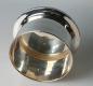 Preview: Flaschenhalter rund aus 900er Silber, Gewicht. 128,0g