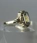 Preview: Aquamarin 2.1 ct. Goldring aus 333er Gold, Größe 51, Gewicht: 2,2g