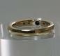 Preview: Diamantring mit 5 Diamanten aus 585er Gold, Größe 56, Gewicht: 5,0g