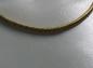 Preview: Schlangen Halskette, vergoldet, Länge 44,0 cm