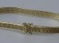 Preview: Flechtarmband mit diamantierten Seitenrändern, 333er Gold, Länge 19,0 cm, Gewicht: 13,4g
