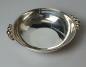 Preview: Silberschale mit perlierten Randgriffen 925er Sterlingsilber, Gewicht: 94,4g