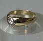 Preview: Herren / Unisex Diamantring aus 585er Gold mit 0.20 ct, Größe 65, Gewicht: 9,7g