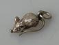 Preview: Kettenanhänger "Maus", 835er Silber