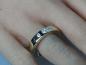 Preview: Diamantring mit 0.15 ct. aus 585er Gold, Größe 59, Gewicht: 7,4g