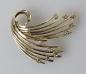 Preview: Vintage Diamantbrosche mit 0.10 ct. aus 585er Gold, Gewicht: 8,2g