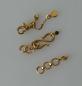 Preview: Seltene Kettenverschlüsse aus 917er Gold (aus Asien,Indien arabischer Raum, Gewicht: 3,0g