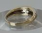 Preview: Bicolor Diamantring aus 585er Gold mit 3 Diamanten, Größe 54, Gewicht: 4.8g