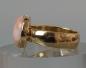 Preview: Engelshaut Korallen Ring aus 585er Gold, Größe 58, Gewicht 9,4g