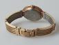Preview: Damen Armbanduhr Boccia aus Titanium mit Schmucksteinen, vergoldet