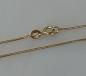 Preview: Schlangenhalskette aus 585er Gold, Länge: 45,5 cm, Gewicht: 3,5g