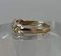Preview: Diamantring aus 585er Gelbgold, Größe 49, Gewicht: 1,6g
