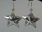 Preview: Ohrhänger -Stern- aus 925er Sterlingsilber, Gewicht: 4,8g