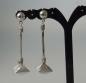 Preview: Ohrstecker -Pyramide-  aus 925er Sterlingsilber, Gewicht: 8,5g