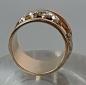 Preview: Ring mit Raubkatzen aus 750er Tricolor Gold, Größe 55, Gewicht: 7,0g