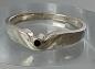 Preview: Ring mit Onyx Schmuckstein aus 925er Sterlingsilber, Größe 56, Gewicht: 2,3g