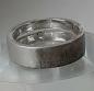Preview: Zirkonia Schmucksteinring aus 925er Sterlingsilber, Größe 59, Gewicht: 7,6g