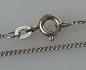 Preview: Panzerhalskette aus 585er Weißgold, Länge: 55,0 cm, Gewicht: 3,9g