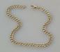 Preview: Panzerkettenarmband aus 585er Gold, Länge 21,5 cm Gewicht: 11,5g