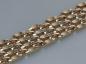Preview: Tricolor Gliederarmband aus 585er Gold, Länge 19,0 cm, Gewicht: 35,7g
