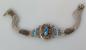 Preview: Neo Vintage Armband mit Schmucksteinen aus 800er Silber, Länge: 18,0 cm, Gewicht: 23,6g