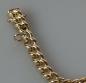 Preview: Panzerkettenarmband aus 750er Gold, Länge 20,0 cm Gewicht: 26,1g