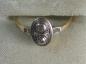 Preview: Vintage Altschliff Diamantring 0.24 ct. 585er Gold und Platin, Größe 61, Gewicht: 2,7g