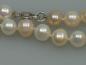 Preview: Perlenhalskette 925er Sterlingsilber, Länge 44,5 cm Gewicht: ca. 31,7 Gramm