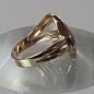 Preview: Diamantring aus 585er Gold, Größe 45, Gewicht: 1,9g
