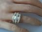 Preview: Exclusive Juweliersarbeit: Diamantring 3.03 ct aus 750er Gelbgold mit 44 Diamanten, Größe 56