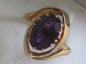 Preview: Prächtiger Amethystring aus 585er Gold, Größe 55, Gewicht: 5,2g