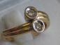 Preview: Feiner Diamantring (Brillanten) aus 585er Gold, Karat ca. 0.12 ct., Größe 50, Gewicht: 4,0g