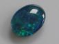 Preview: Opal, Triplette, oval, Australien, Gewicht: 1.0 ct. -grünlich-