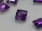 Preview: Amethyst im Carréschliff, Gewicht: ~0.3 ct.