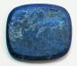 Preview: Lapislazuli Platte, rechteckig, abgerundete Ecken, Masse (L/B/H): 17,06 x 14,93 x 2,08 mm