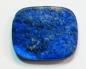 Preview: Lapislazuli Platte, rechteckig, abgerundete Ecken, Masse (L/B/H): 13,74 x 11,39 x 2,09 mm