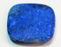Preview: Lapislazuli Platte, rechteckig, abgerundete Ecken, Masse (L/B/H): 13,74 x 11,39 x 2,09 mm