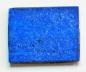 Preview: Lapislazuli Platte, rechteckig, Masse (L/B/H): 14,40 x 11,25 x 1,72 mm