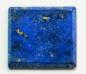 Preview: Lapislazuli Platte, rechteckig, Masse (L/B/H): 15,41 x 13,95 x 2,21 mm