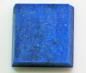 Preview: Lapislazuli Platte, Carré, Masse (L/B/H): 12,43-12,43 x 3,84 mm