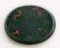 Preview: Heliotrop Platte, Oval, Masse (L/B/H): 16,12 x 13,20 x 2,34 mm