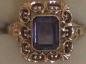 Preview: Ring aus 585er Gold mit Amethyst Edelstein, Größe 63, Gewicht: 5,9g